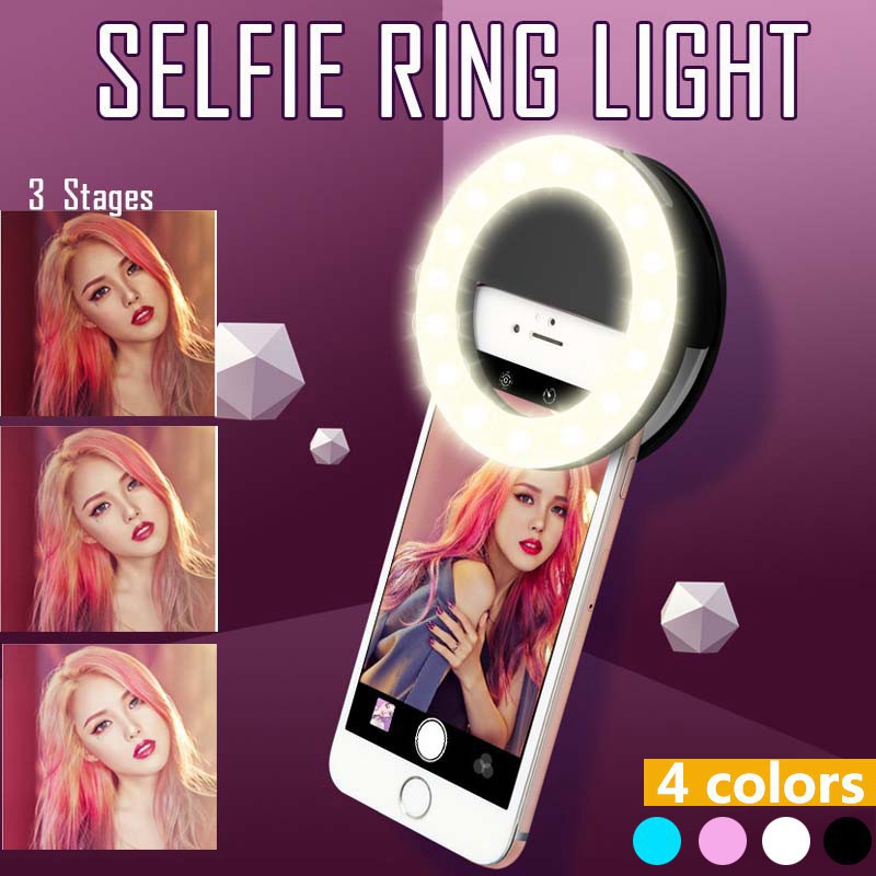 Đèn LED Selfie Vòng Sáng 3 Cấp - đánh giá và giá Photography Lighting Game