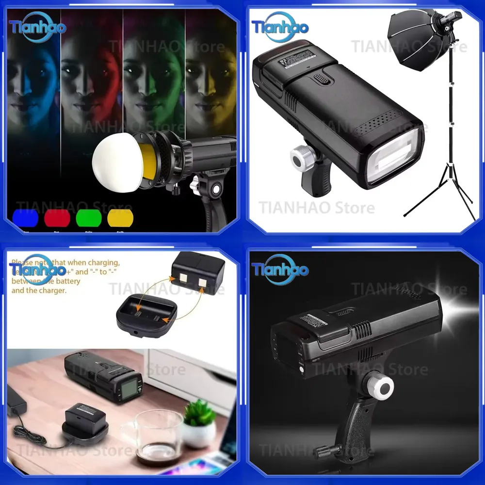 Portable Professional F1-200 1 - đánh giá và giá Photography Lighting Kit Portable