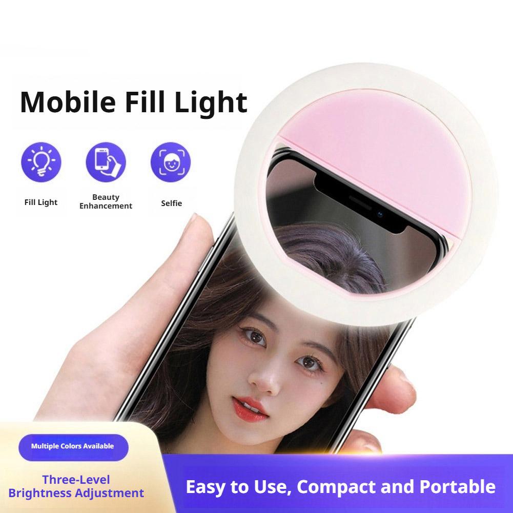 Clip On Selfie Ring Light Rech - đánh giá và giá Photography Lighting Description
