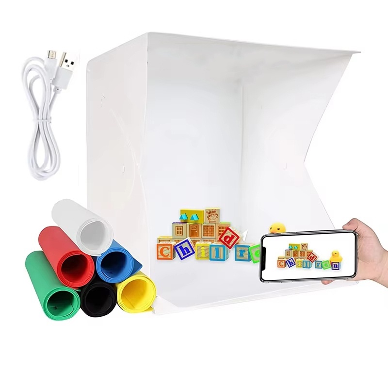 Folding Lightbox Portable Phot - đánh giá và giá Photography Lighting Kit Portable
