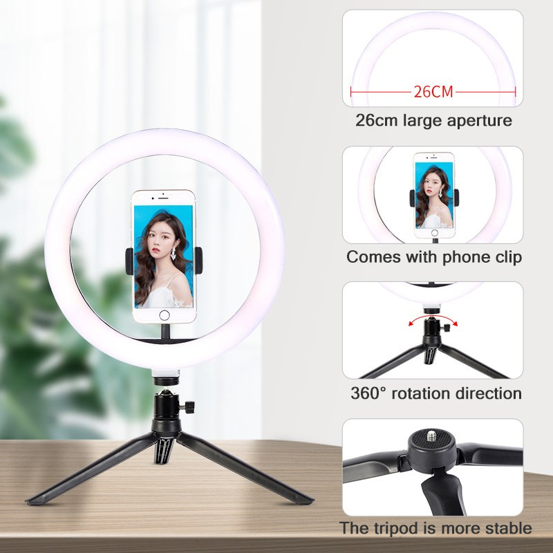 26cm 10 inch Led Ring Selfie L - đánh giá và giá Photography Lighting Game