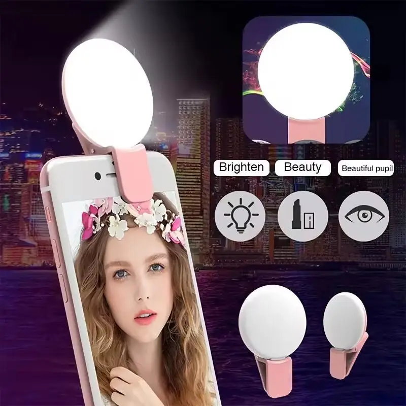 Portable Mini Selfie Ring Ligh - đánh giá và giá Photography Lighting Game