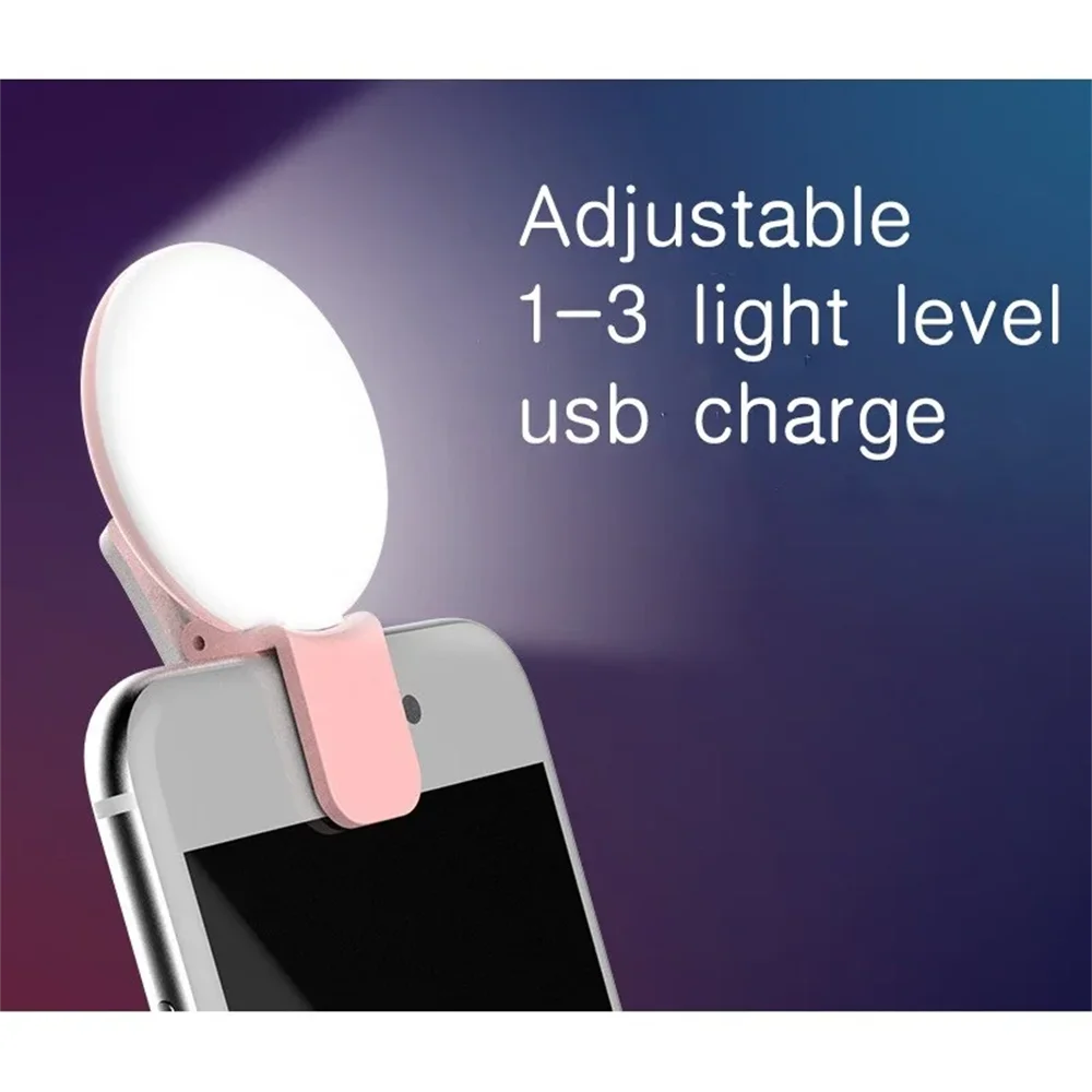 Portable Mini Selfie Ring Ligh - đánh giá và giá Photography Lighting Game