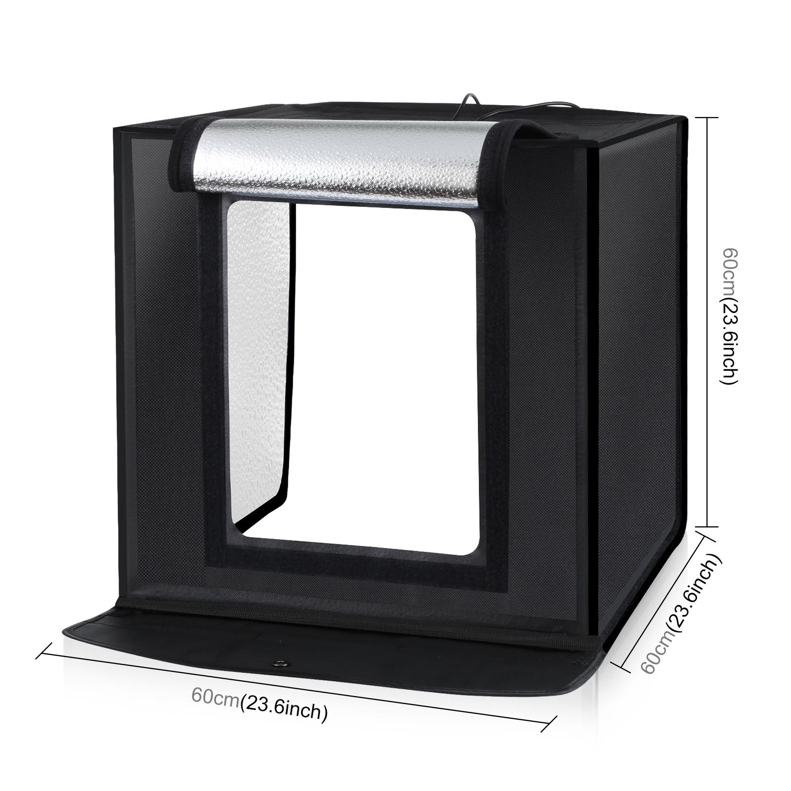 PULUZ 60cm Photo Studio Light  - đánh giá và giá Photography Lighting Kit Portable