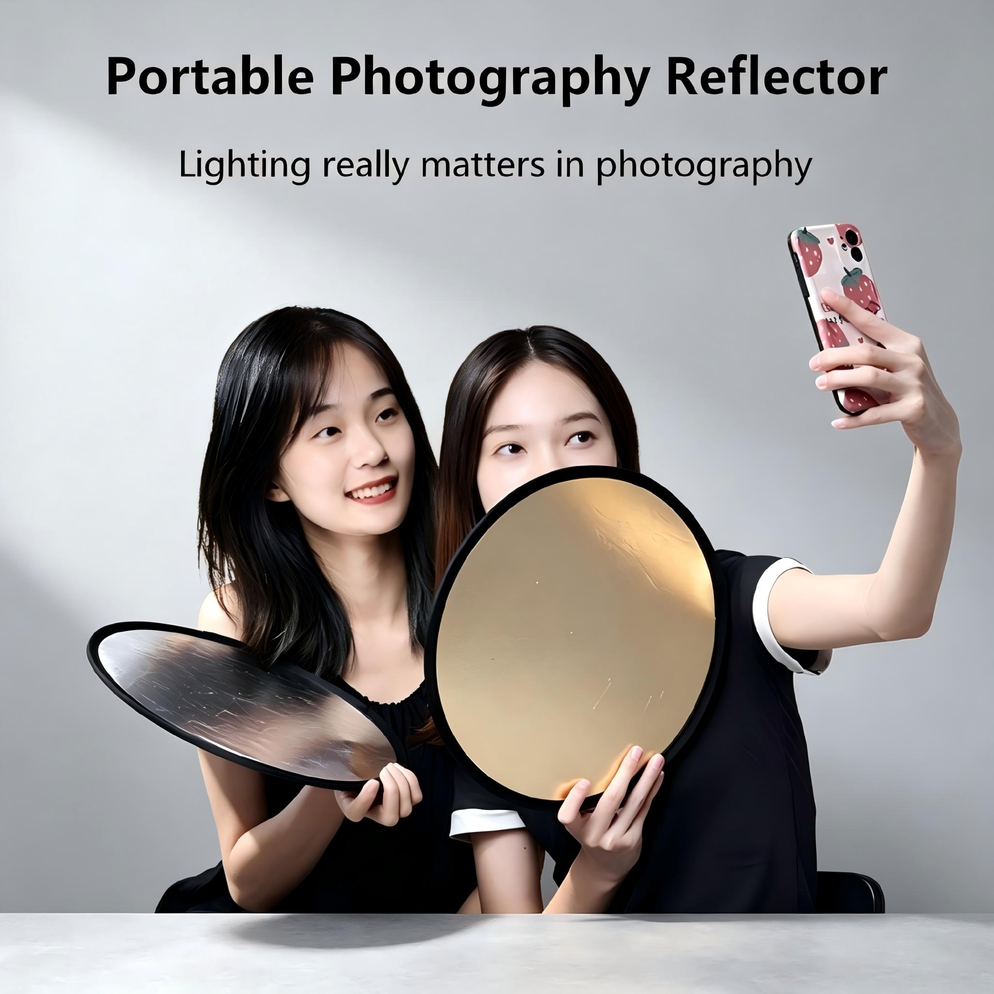 Photography Reflector 2 In 1 L - đánh giá và giá Photography Lighting Kit Portable